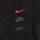 Nike (Nike) jacket men's top Spring and autumn new warm imitation lamb velvet stand collar fashion sportswear casual jacket FZ6194-010/Black/Year of Dragon Limited L (175) / Suggested 130-150Jin [Jin equals 0.5 kg]