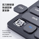 飞利浦蓝牙无线微声键盘鼠标套装SPT6627可充电双模台式笔记本办公用打字 【黑色】无线微声单模键鼠套装-电池版