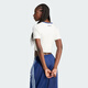 Adidas (adidas) Clover Women's Clothing New Breathable Lightweight Sports and Casual Short Round Neck Short Sleeve T-shirt IS0312 IX3532 XS