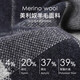 CheekKiss Men's Scarf Men's Winter Wool Thick Warmth British Style Couple Scarf as a High-end Gift for Boyfriend Plaid Light Gray [Ghostwritten Greeting Cards - Fast Delivery]