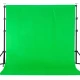 [Various options] photography background frame green screen background cloth photo light frame portable telescopic rod Beiyang live background paper gantry frame stainless steel magic leg light frame studio equipment accessories 2*2m