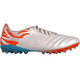 卡尔美天朗足球卡尔美TLSS联名逸系列短钉人草赤橙虎纹MG袋鼠皮足球鞋 白蓝橙 8242ZX1105-173 41 (260mm) US8