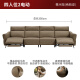 
Yu Meng Xindi Smart Home Zero-Back Wall Electric Sofa Napa Cowhide Functional Leather Sofa Living Room Adjustable Flexible Handrails 6189 Napa Tai Cang Three-People Three Electric 2.73m
