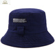 XBLGX spring and autumn hat double-sided fisherman hat anti-1 sunshade hat for men and women same style foldable small hat basin hat khaki color one size 58cm