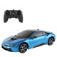 Star Rastar Fernbedienungsauto 1:18 BMW i8 Fernbedienung Sportwagen Jungen Kinderspielzeugauto Modell 59200 Blau 1. Juni Kindertag Geschenk