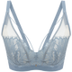 
Lightness Deep V Gathering Crystal Cup Bra PW1105 Athens Blue 75C