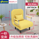 Yanlan Folding Sofa Bed Two-Purpose Living Room Small Apartment Double 1.5 Meter Wide Single Multifunctional Lunch Break Bed Home 190*65CM Gray (Including Pillows)