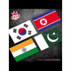 Danko Palestinian car stickers flag North Korea South Korea Pakistan Indian car car stickers motorcycle stickers North Korea 12x8cm reflective (leaflet)