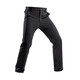 Longya Zhang Yi's same style, quick restock, cold front tactical soft shell trousers, autumn and winter men's commuting stretch outdoor, polar night black (straight version) 32 175/84B, height 175, weight 131-156