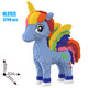Little Pony's building block assembly high-difficulty toy 3D three-dimensional children's girl gift 90cm Picardola (9918)