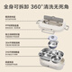 Made in Jingdong, lunch box office worker 316 stainless steel lunch box student microwave oven children lunch box large capacity 1.5L with insulation bag