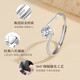 China gold real diamond white platinum ring ladies engagement diamond ring gift for girlfriend and wife birthday platinum guardian lifetime diamond ring 0.24ct diamond