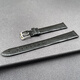 Подходит для Armani AR11148 квадратных часов, подлинный кожаный ремешок 14 -миллиметровый коровье, ремешок, ремешок женского браса 1678 черный 11148 14 мм