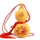 Fengshui Pavilion Opening Gourd Pendant Hand Twist Text Play Small Handle Car Pendant Decoration Fu Character Eight Diagrams Opening Natural Gourd