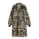 Camouflage coat, labor protection work clothing, men's stain-resistant, breathable, dust-proof outer clothing, threaded cuff coat, scissor style, large size 155 to 220 Jin Jin equals 0.5 kg
