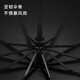 Zuodu (ZUODU) automatic umbrella men's enlarged double umbrella umbrella rain gear camp umbrella women folding umbrella car automatic umbrella student temperament gray
