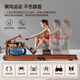 YPOO rowing machine, household water resistance rowing machine, abdominal control, fitness equipment, rowing machine R5 deluxe version - red oak/infinite water resistance/fully foldable