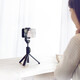 Xiaomi Stand Selfie Stick Tripod 2-in-1 360 Rotatable Mobile Phone Holder Aluminum Alloy Anti-Slip Rod Independent Bluetooth Remote Control Internet Celebrity Selfie Magic Xiaomi Stand Selfie Stick (Black)