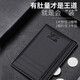 SEPTWOLVES card bag for men's thin small ID card set for bank card holder for men's genuine leather personal ID set for Chinese Valentine's Day gift gift for boyfriend Fashion black-zipper style