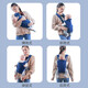 
Ai Er baby strap multifunctional baby backpack strap front and back holding back Coffee color All size