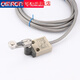 Yukebao Travel Switch Limit Switch D4C-1202/1220/1224/1233/1250/01/12 D4C-1203 verbessertes 3-Meter-Drahtdraht-Wasserdfall-Schlaganfallöffnung