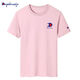 Champion verheißungsvoll offizielle Trendy-Markenpaare aus Baumwoll-Outfit runden Hals Kurzarm Männer und Frauenstil-Sorte T-Shirt Frauen halbärmelte Top 6621 Pure Cotton-Purple 2xl 155-170jin [Jin gleich 0,5 kg]