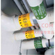Impresora de etiqueta Brady BBP85 PowerMark B595 B6584 254 mm Cinta reflectante de etileno 13556 254 mm de naranja