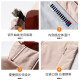 Simboo autumn and winter new outdoor soft shell jacket for women plus velvet warm jacket for men men's jacket sports windproof jacket for waterproof 9930S kiln powder - women [solid color] M