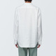 无印良品（MUJI）男式 麻 立领长袖衬衫 男士衬衣 汉麻 男装 上衣
 AC9AAA4S 白色 L (175/100A)