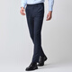 Angel Bird Suit (Pants) Business Men's Wool Plaid Pants EBD233031S Navy Blue 80A