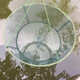APRHD open folding shrimp cage fish net lifting net moving net platform net fishing net lobster net catching fish moving kite net lifting net fish fishing double steel wire diameter 2 meters
