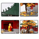 WANGE河南少林寺建筑模型小颗粒拼插积木成人高难度拼装玩具摆件 6227