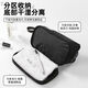 Sac de toile de toilette Qiao Shizi pour hommes voyageant en voyage d'affaires et cosmétiques secs humides Stockage pratique Séparation sec et humide 22 * ​​12,5 * 16,5 cm Vital Orange