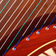 Marca Dunhuang Dunhuang Guzheng 694dq Doble grúa chaoyang 696d/696m 694l Cinco acento de color Peony Lotus Minle Le Factory 694DQ Doble Crane Chaoyang