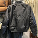 Nike Cotton Clothing Herrenkleidung 2024 Frühling Neue Baseballkleidung Outdoor Fitness Sportswear Windproof und warme Freizeitjacke DV9892-010 s / vorgeschlagen 100-120jin [Jin ist 0,5 kg]