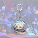 JBA (JBA) Figura de contrato intrépida Keychain Valorant Periférico colgante periférico Renai Jean-Feng Neon Creative School Bag Hanging A679 5cm (desgarrar con una película en ambos lados está más claro)