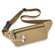 Daohuatu sports outdoor waist bag lightweight invisible thin running mobile phone waist bag close-fitting cycling bag men and women's wallet mobile phone bag 6195 black