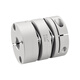 Huilid GL -Doppelmembrankupplung großer Drehmoment -Stepper -Servo -Motor -Motor -Schraubenmodul SCPW Anschluss Kopf Dual GL12159 Löcher 3 bis 5