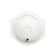 Zhicheng 9710v Cup Maske KN95 Runde staubdichtes industrielles Anti-Smog-Kopf-Anti-Droplet-Dekorationsspray-Spray-Spray-Sprühfarbe ohne Make-up-Ventil-freie Sanqi-Arbeitsschutzprodukte 6 Teile-eine Schachtel