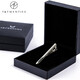 T/Twenties men's business hand-made formal wear gift box mulberry silk Valentine's Day gift for boyfriend and friend [hand-made tie + tie clip + brooch]