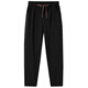 Markless New Slack Men's Casual Hosen Vierseitige elastische und leicht zu kontrollische intelligente Hosenhosen Männer CLB4855M-4 Schwarz 36