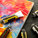 Niederlande Rembrandt Rembrandt 40 ml Ölmalerei Pigmentkünstler Master Ölmalerei Farbmalerei Pigment 683 Gruppen grün grün 40ml