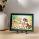 3D-JP迷你拼图150片桌面装饰画PhoenixChan可爱招财猫(配小画框)P1357 柴犬宝宝出任务P1421
