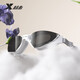 XTEP swimming goggles for men and women, high-definition anti-fog and waterproof professional training electroplated swimming goggles, frost white