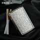 Príncipe japonés Príncipe cigarrillo para cigarrillos gruesos con tangcao de alta gama Tangcao Incienso tallado tallado anti-presión y clips de cigarrillos a prueba de humedad de almacenamiento 12 piezas YHC12101 Tangcao plateado de una sola cara 12 piezas gruesas cigarrillos gruesos