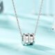 Liuguifu Jewelry Platinum Necklace Bingyao Jinghua PT950 Platinum Chain Pendant Clavicle Chain PT2400038 3.55g