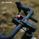 VAUUDE Manillar al aire libre Adaptador de bolsa de bolsa ajustable Hebilla 11304 VAUDE NEGRO SOLE TAMAÑO