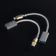 DdHiFi professional audio Type-C/Lightning to USB-A female data transmission OTG digital decoding cable DAC decoding headphone amplifier cable TC07F (Type-C version)