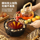 Yipot tea stove tea making set electric ceramic stove tea making equipment health indoor imitation charcoal fire smokeless gathering oven annual party gift