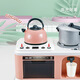 Yunya Children's Kitchen Toys Simulation Stove Set Cooking Play House Full Set Boys and Girls Baby Stove Stove Cooking Kitchen Cooking 4 in 1 52-piece Set Green